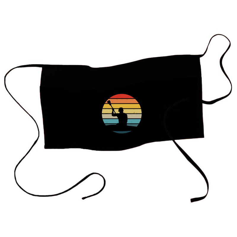 Canoe T  Shirt Canoeing Silhouette On A Distressed Retro Sunset Produc Waist Apron | Artistshot