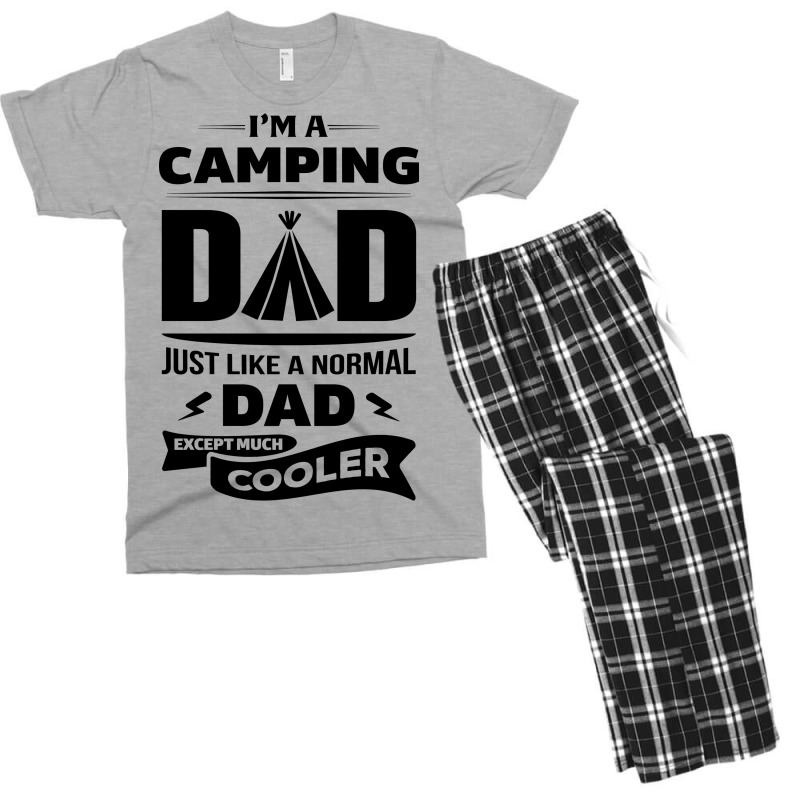 I'm A Camping Dad.... Men's T-shirt Pajama Set | Artistshot