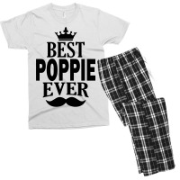 Best Poppie Ever Men's T-shirt Pajama Set | Artistshot