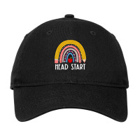 Rainbow Pencil Head Start Funny Teacher Life Back To School T Shirt Adjustable Cap | Artistshot