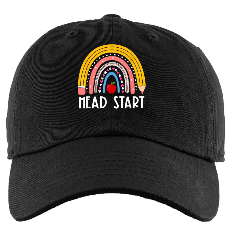 Rainbow Pencil Head Start Funny Teacher Life Back To School T Shirt Kids Cap by dufordxsbartonto | Artistshot