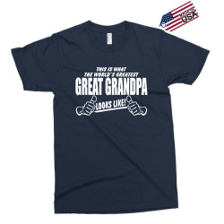 World's Greatest Great Grandpa Looks Like Exclusive T-shirt | Artistshot
