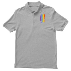 rainbow usa flag Men's Polo Shirt | Artistshot