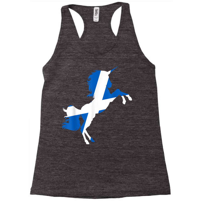 Scotland Flag Unicorn Scot Tartan Plaid Day Scottish Unicorn T Shirt Racerback Tank by dufordxsbartonto | Artistshot