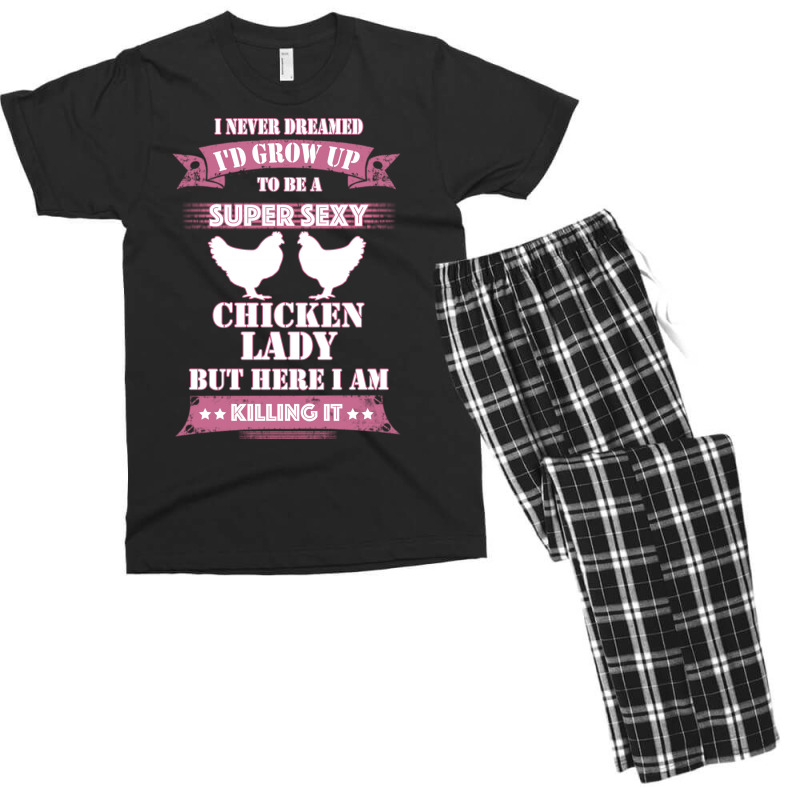 Super Sexy Chicken Men's T-shirt Pajama Set | Artistshot