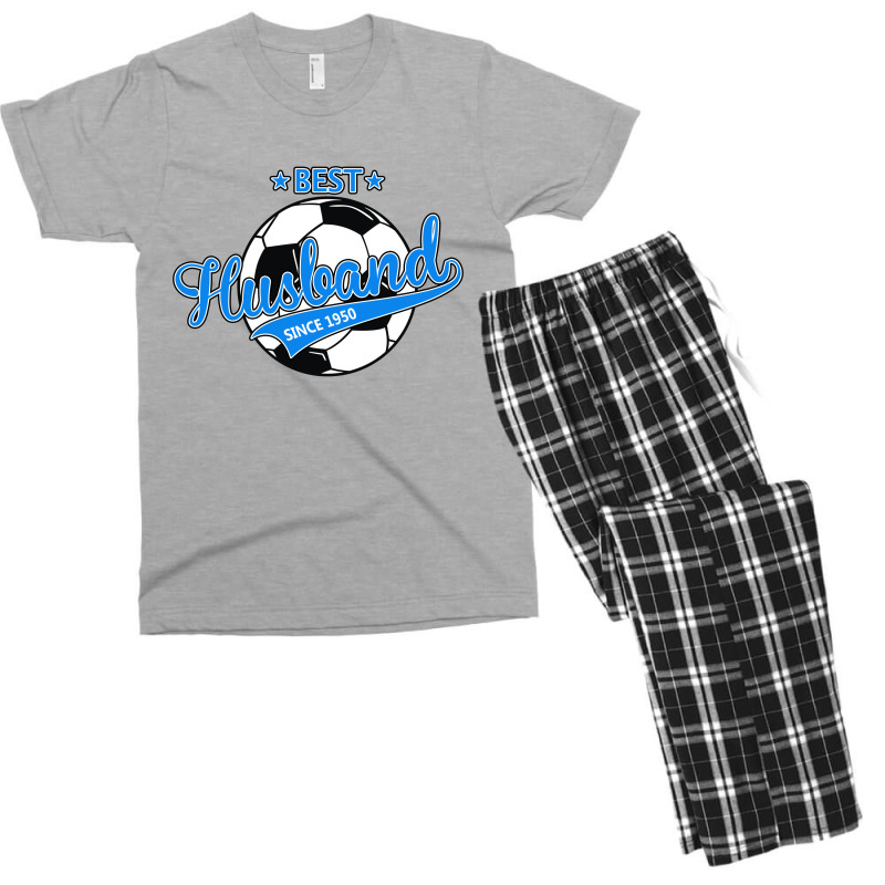 Best Husband Since 1950 Soccer Men's T-shirt Pajama Set | Artistshot