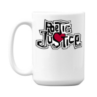 Womens Poetic Justice From Old School Hiphop V Neck T Shirt 15 Oz Coffee Mug | Artistshot