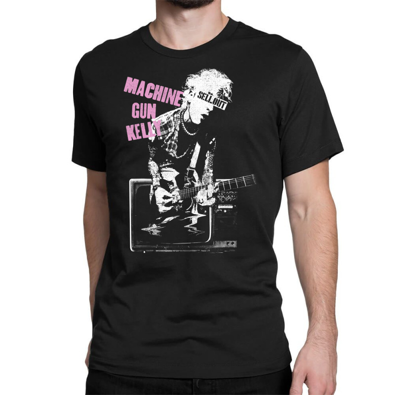 Machine Gun Kel.ly   Tv Warp Classic T-shirt by moonlight2270 | Artistshot