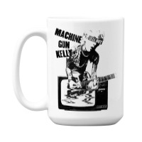 Machine Gun Kel.ly   Tv Warp 15 Oz Coffee Mug | Artistshot