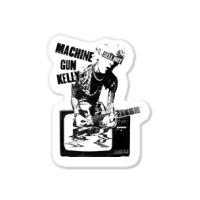 Machine Gun Kel.ly   Tv Warp Sticker | Artistshot