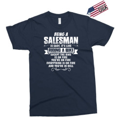 being a salesman Exclusive T-shirt | Artistshot
