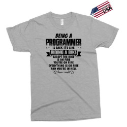 being a programmer copy Exclusive T-shirt | Artistshot