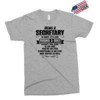 Being A Secretary Copy Exclusive T-shirt | Artistshot