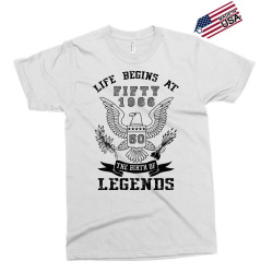 life begins at fifty 1966 the birth of legends Exclusive T-shirt | Artistshot
