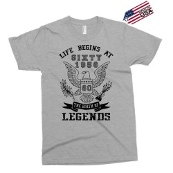 life begins at sixty 1956 the birth of legends Exclusive T-shirt | Artistshot