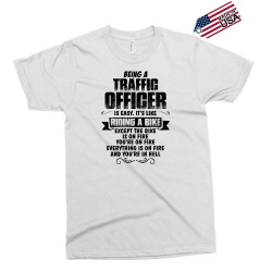 being a traffic officer copy Exclusive T-shirt | Artistshot
