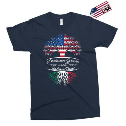 American grown with Italian roots Exclusive T-shirt | Artistshot