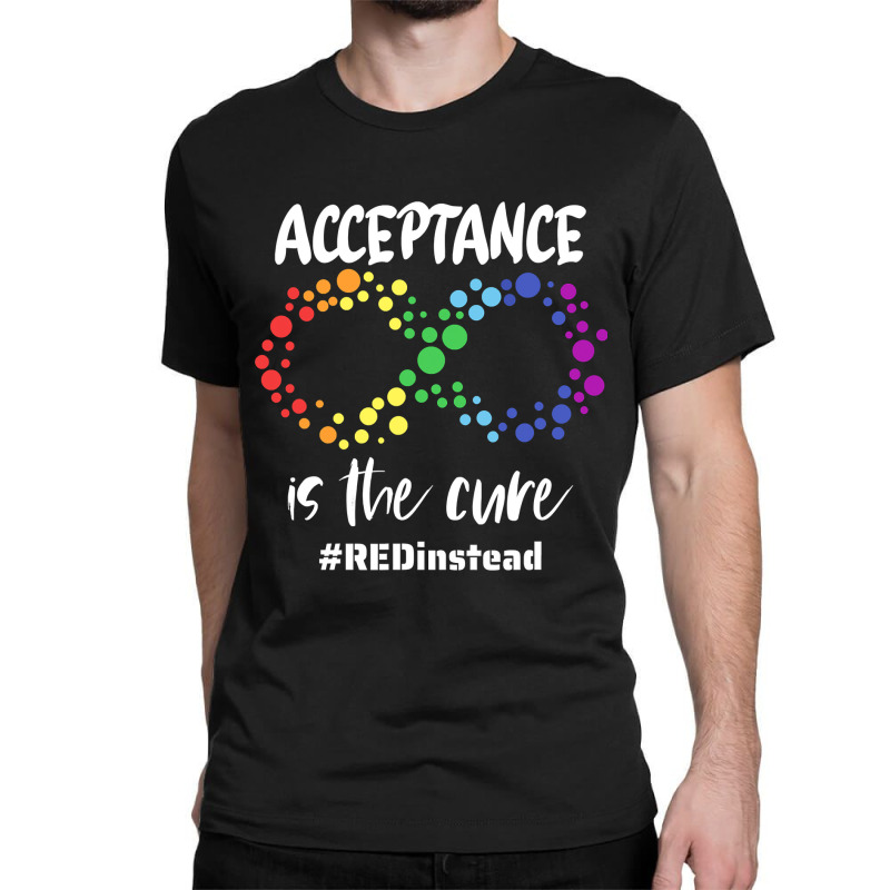 Autism Awareness Wear Red Instead In April 2021 Redinstead T Shirt Classic T-shirt | Artistshot