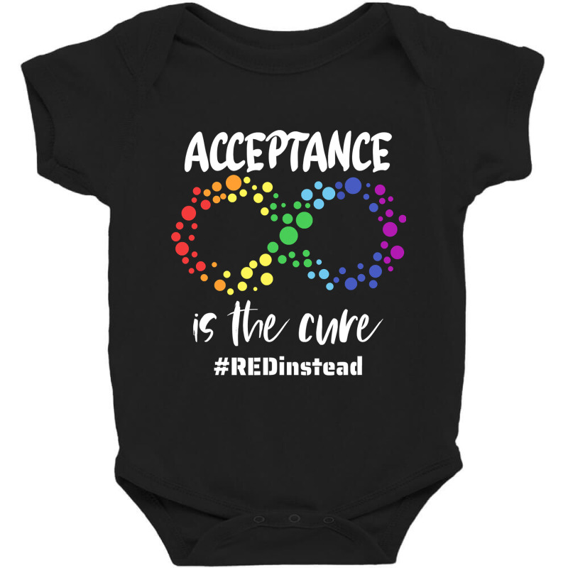 Autism Awareness Wear Red Instead In April 2021 Redinstead T Shirt Baby Bodysuit | Artistshot