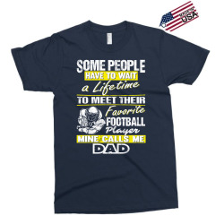 football player's dad - father's day - dad shirts Exclusive T-shirt | Artistshot