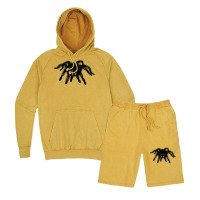 Scary Spider T Shirt Halloween Tarantula Fangs Arachnophobia T Shirt Vintage Hoodie And Short Set | Artistshot
