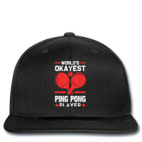 World's Okayest Ping Pong Player Ping Pong T Shirt Printed Hat | Artistshot