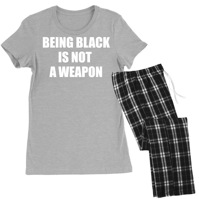 Being Black Is Not A Weapon - Black Lives Matter Women's Pajamas Set by Gringo | Artistshot