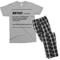 Artist Noun Men's T-shirt Pajama Set | Artistshot