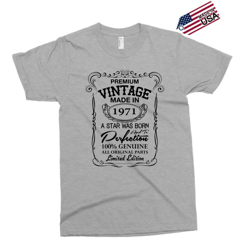 Vintage Made In 1971 Exclusive T-shirt | Artistshot