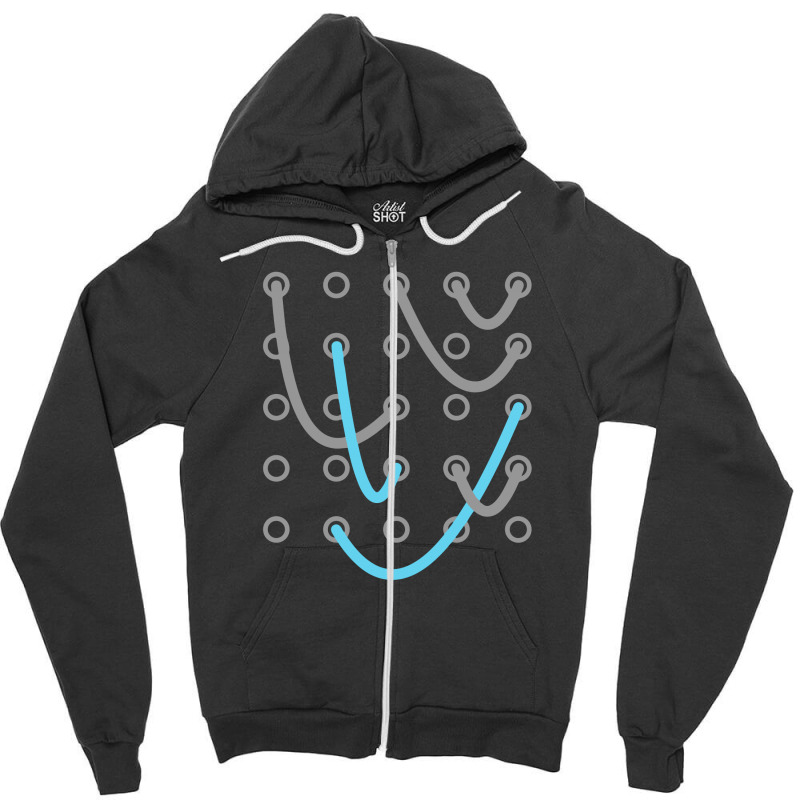 Analog Modular Synthesizer Zipper Hoodie | Artistshot