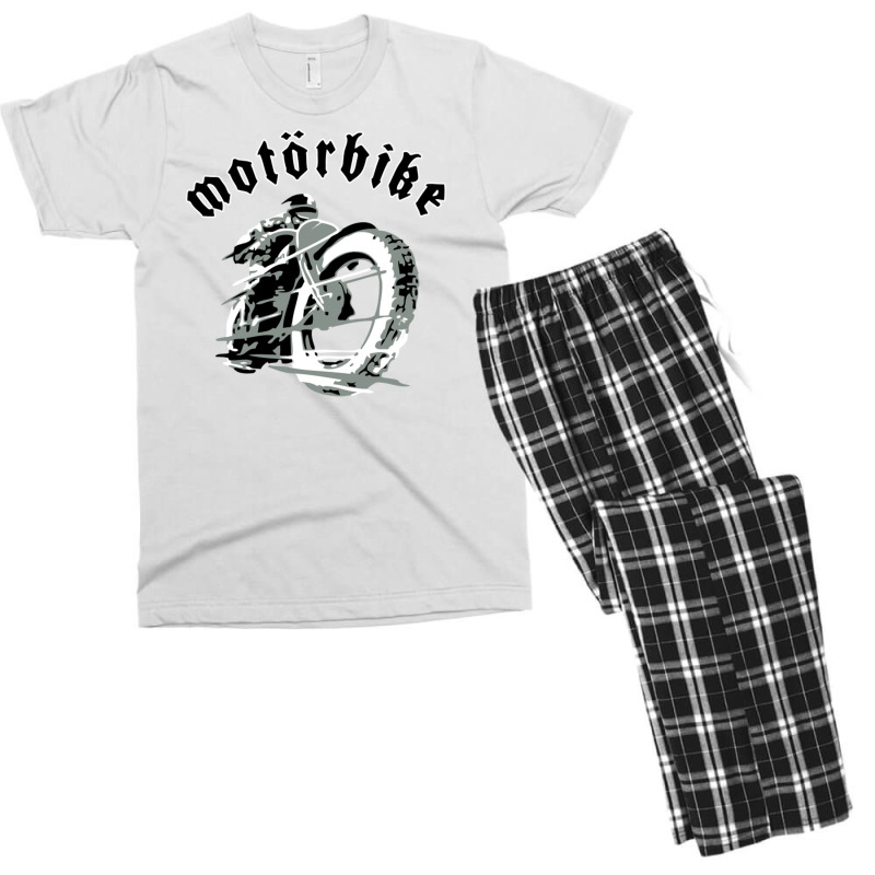 Motorbike Funny Men's T-shirt Pajama Set | Artistshot