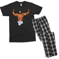 Strong Jesus Men's T-shirt Pajama Set | Artistshot
