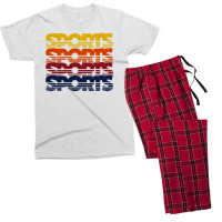 Vintage Sports Men's T-shirt Pajama Set | Artistshot