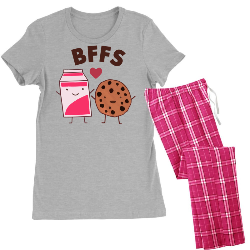 Adult Women's Pajama Set, Milk & Cookies