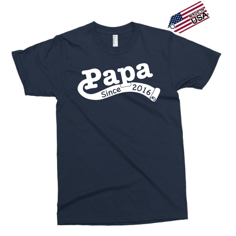 Papa Since 2016 Exclusive T-shirt | Artistshot