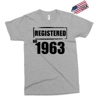 Registered No 1963 Exclusive T-shirt | Artistshot