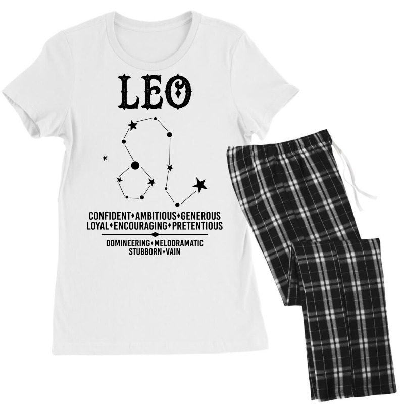 Leo Zodiac Sign Women's Pajamas Set | Artistshot