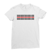 Harm Reduction Saves Lives (1) Ladies Fitted T-shirt | Artistshot