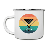 Billiards Snooker Pool Player Cue Sports Vintage Retro Camper Cup | Artistshot