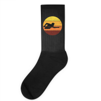 Billiards Snooker Pool Player Cue Sports Vintage Retro Socks | Artistshot