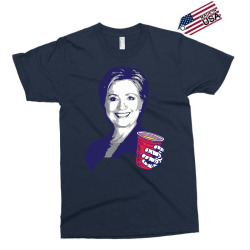 Hillary Clinton Celebrating 4th Of July Exclusive T-shirt | Artistshot