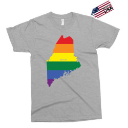 maine rainbow flag Exclusive T-shirt | Artistshot