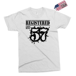 registered no 57 Exclusive T-shirt | Artistshot