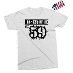 registered no 59 Exclusive T-shirt | Artistshot