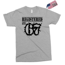 registered no 67 Exclusive T-shirt | Artistshot