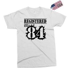 registered no 84 Exclusive T-shirt | Artistshot