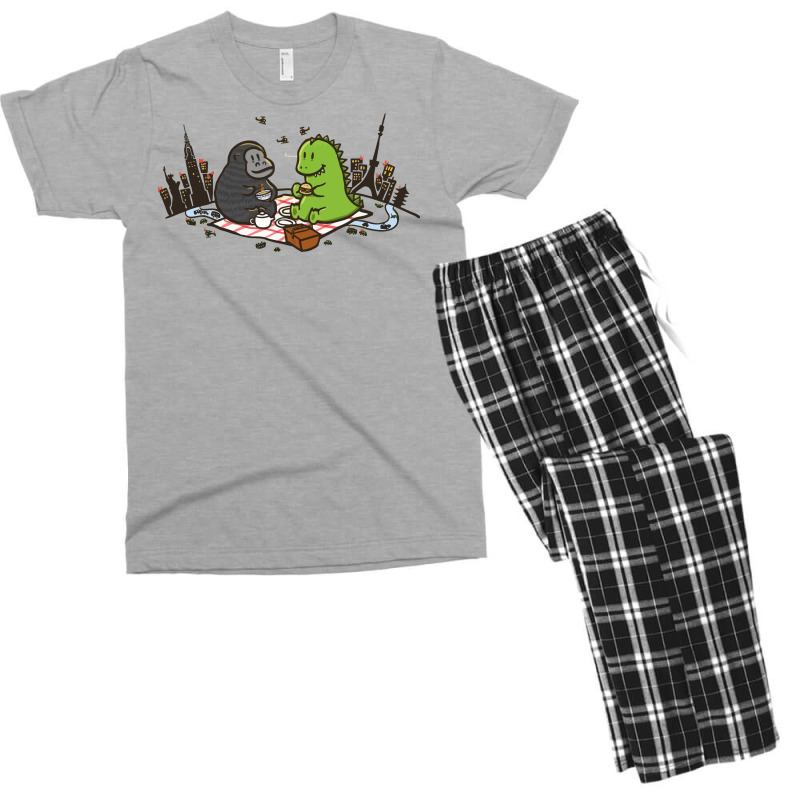 Men's discount godzilla pajamas