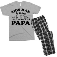 This Man Is Going To Be A Papa Men's T-shirt Pajama Set | Artistshot