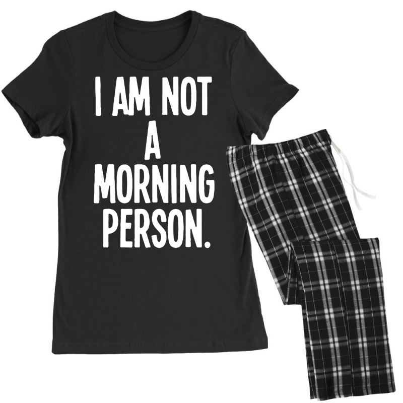 Not a best sale morning person pjs