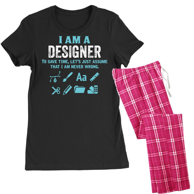 I Am A Designer... Women's Pajamas Set by tshiart | Artistshot